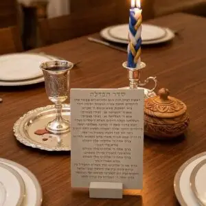 סדר ההבדלה מבטון פולימרי חרוט